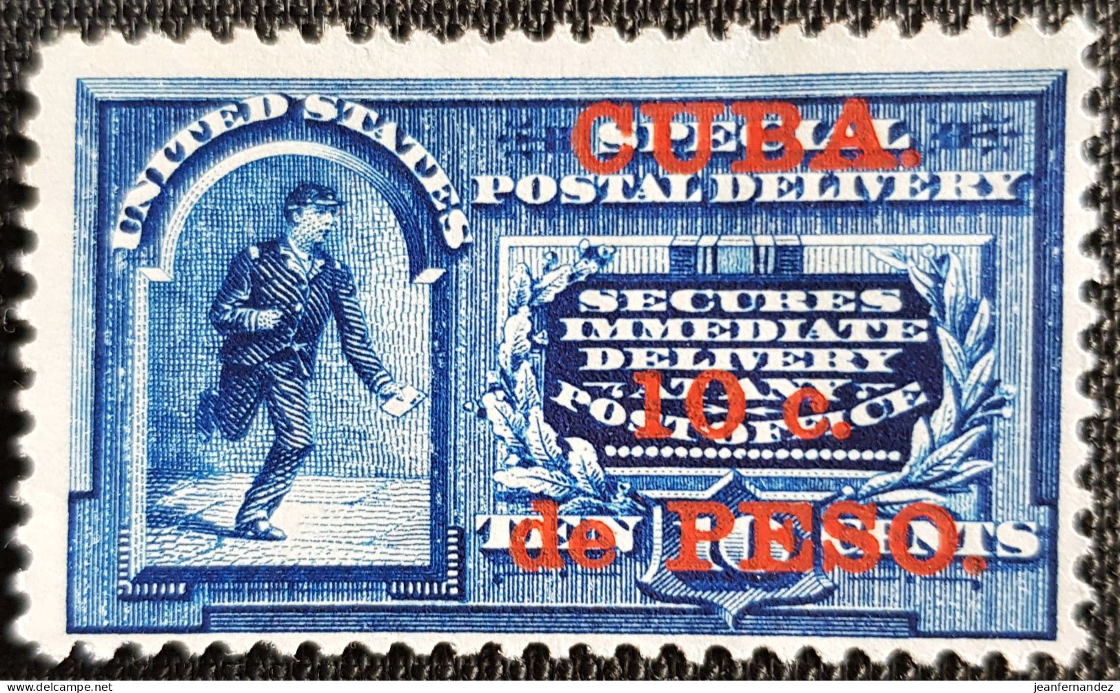Cuba  1899  Timbre Express - émission De La République Sous Le Régime US  Y&T N° 1 Neuf - Express Delivery Stamps