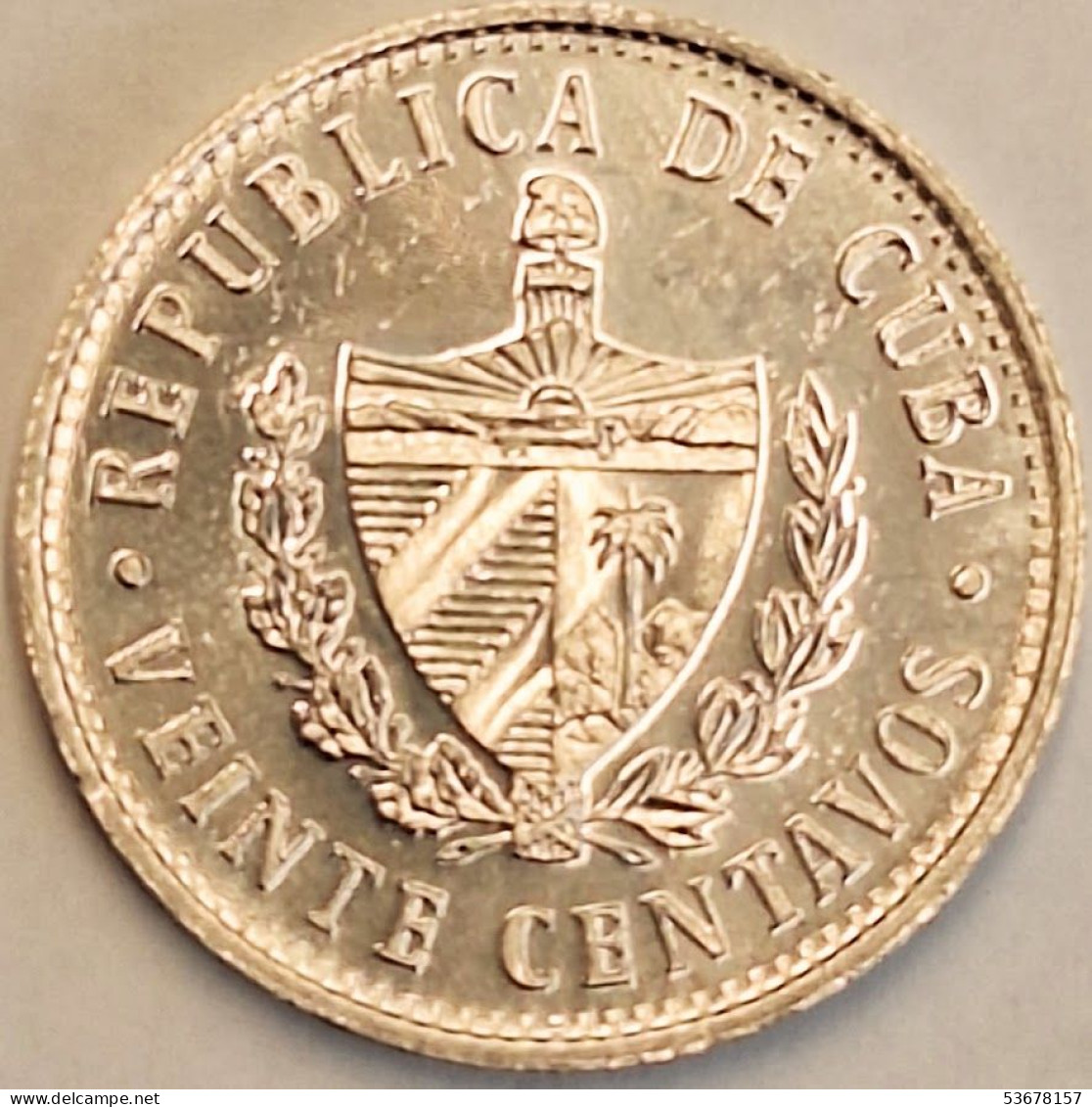 Cuba - 20 Centavos 2002, KM# 35.1 (#3577) - Cuba