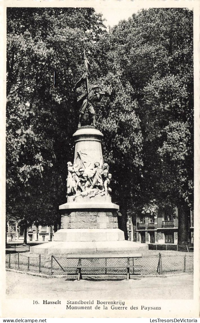 BELGIQUE - Hasselt - Vue Sur Le Monument De La Guerre Des Paysans - Standbeeld Boerenkrijy - Carte Postale Ancienne - Hasselt