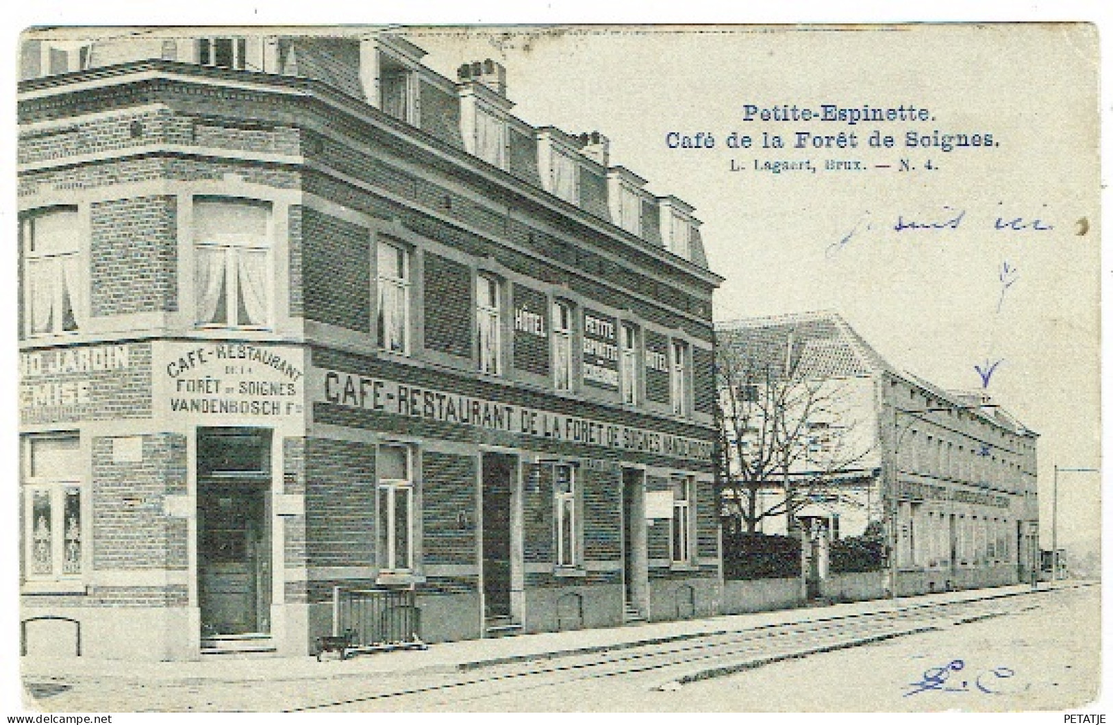 Petite Espinette , Café De La Forêt De Soignies - Rhode-St-Genèse - St-Genesius-Rode