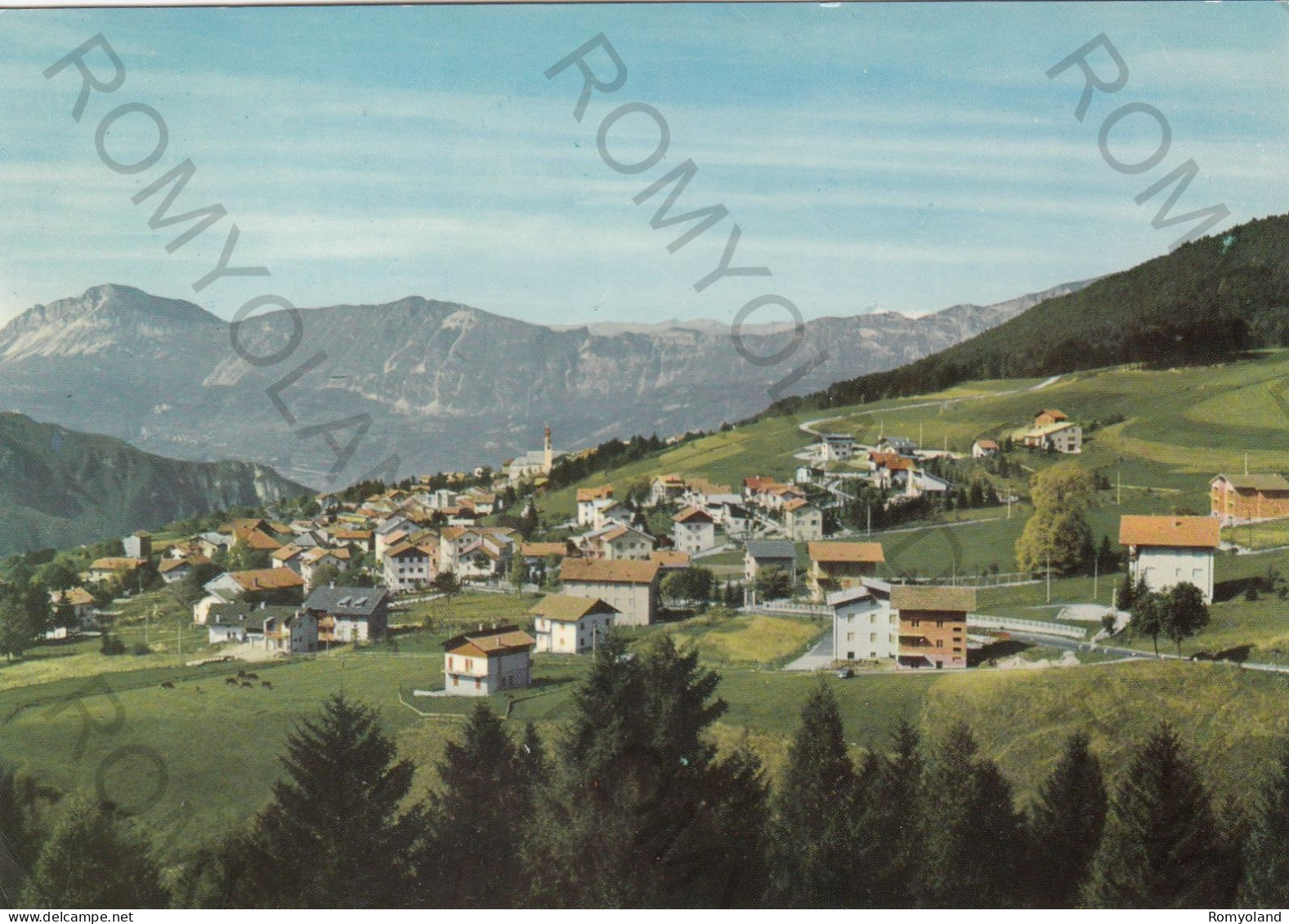 CARTOLINA  B25 FOLGARIA M.1168,TRENTO,TRENTINO ALTO ADIGE-DOLOMITI-MONTAGNA,VACANZA,SCIARE,BELLA ITALIA,VIAGGIATA 1973 - Vipiteno