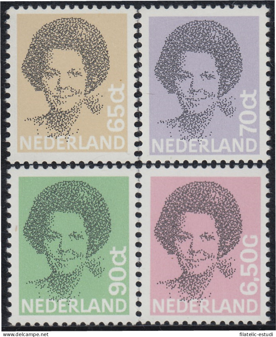 Holanda 1167/70 1981/86 Reina Beatriz MNH - Autres & Non Classés