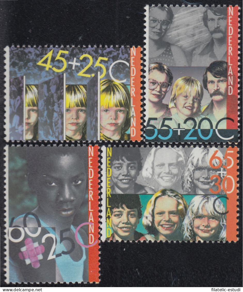 Holanda 1163/66 1981 Año Internacional De Las Personas Con Discapacidad MNH - Andere & Zonder Classificatie