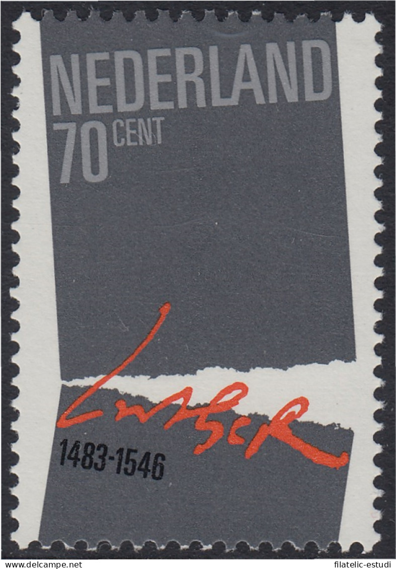 Holanda 1210 1983 Martin Luther Autógrafo MNH - Other & Unclassified
