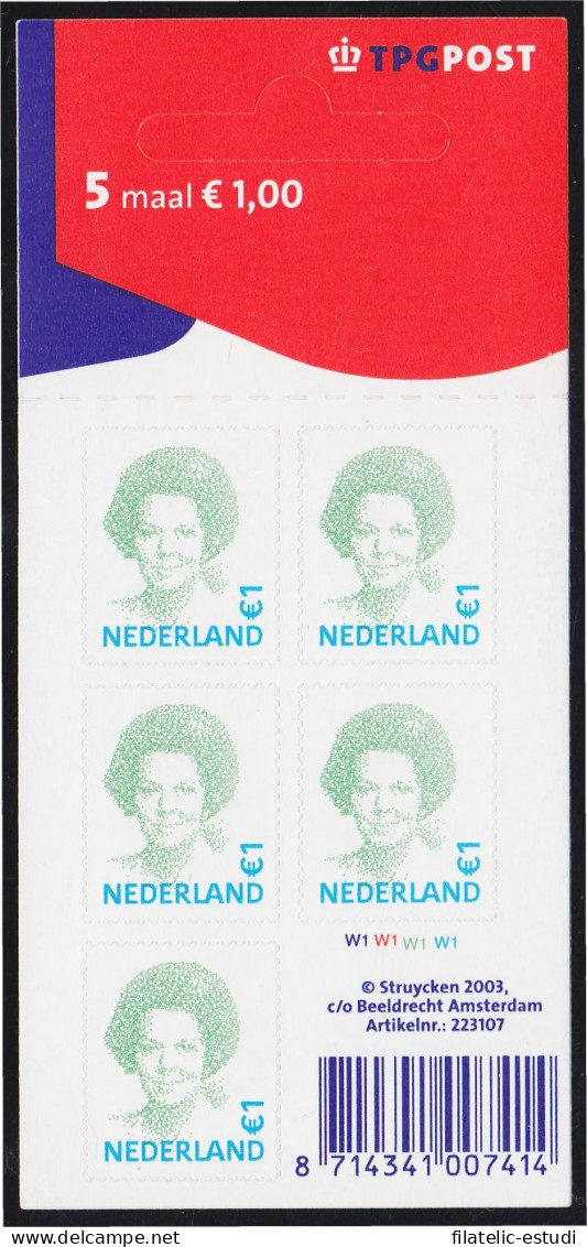 Holanda 1889 2002 Reina Beatriz MNH En Carnet - Sonstige & Ohne Zuordnung