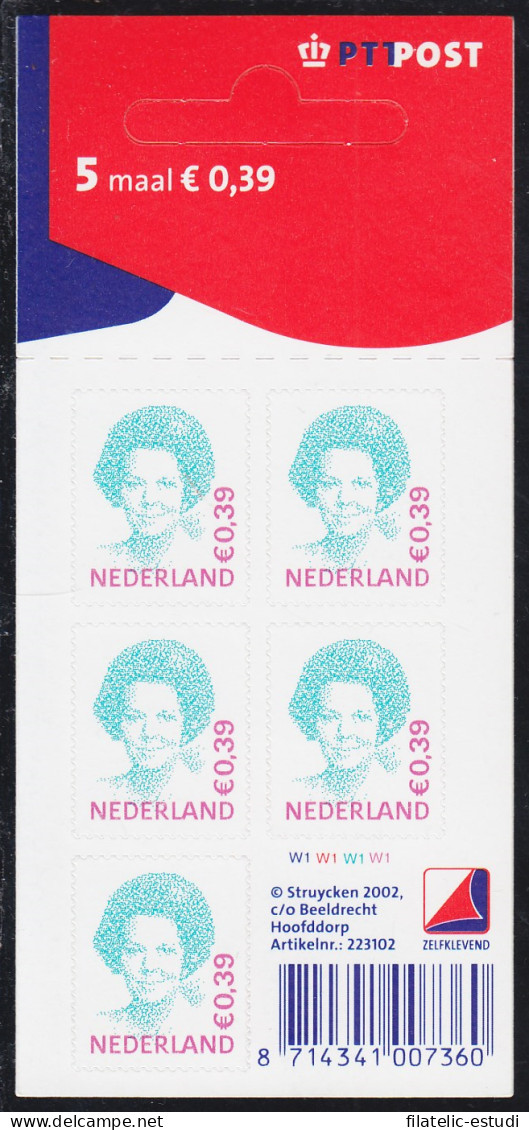 Holanda 1884 2002 Reina Beatriz MNH En Carnet - Other & Unclassified