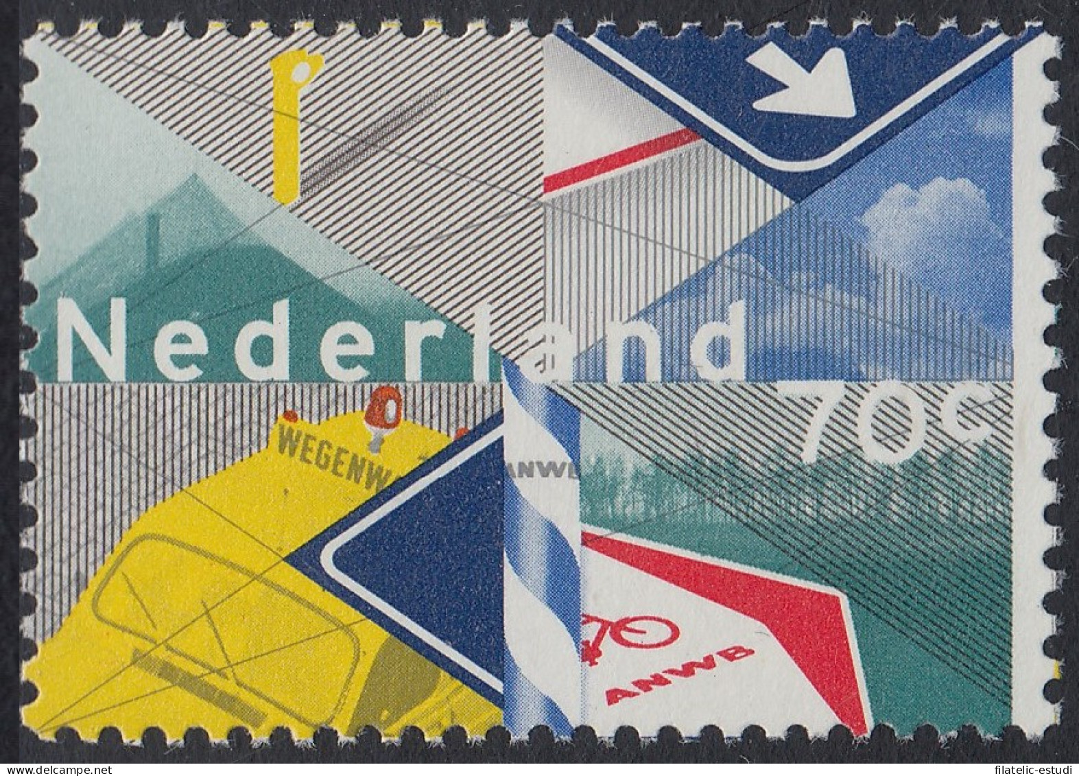 Holanda Netherlands 1197 1983 Centenario De La Royal Touring Club De Los Paíse - Andere & Zonder Classificatie