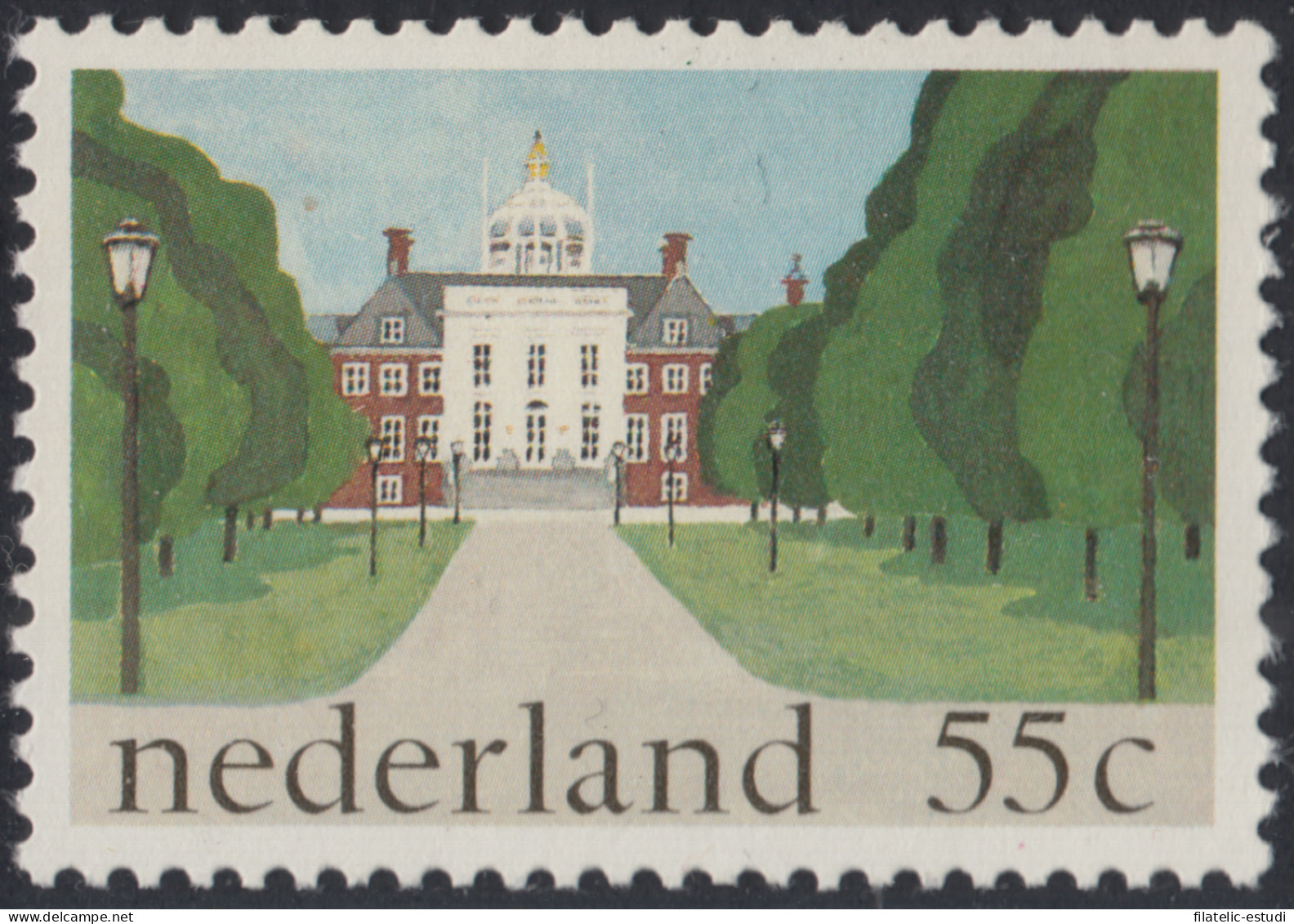 Holanda Netherlands 1155 1981 Palacio Real Huis Ten Bosh La Haya MNH - Sonstige & Ohne Zuordnung