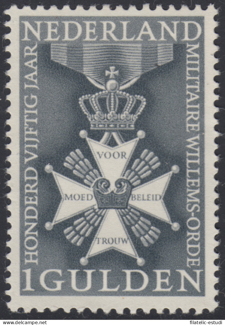 Holanda  Netherlands 813  1965 150º Aniv. De La Orden Militar Willem Medalla L - Andere & Zonder Classificatie
