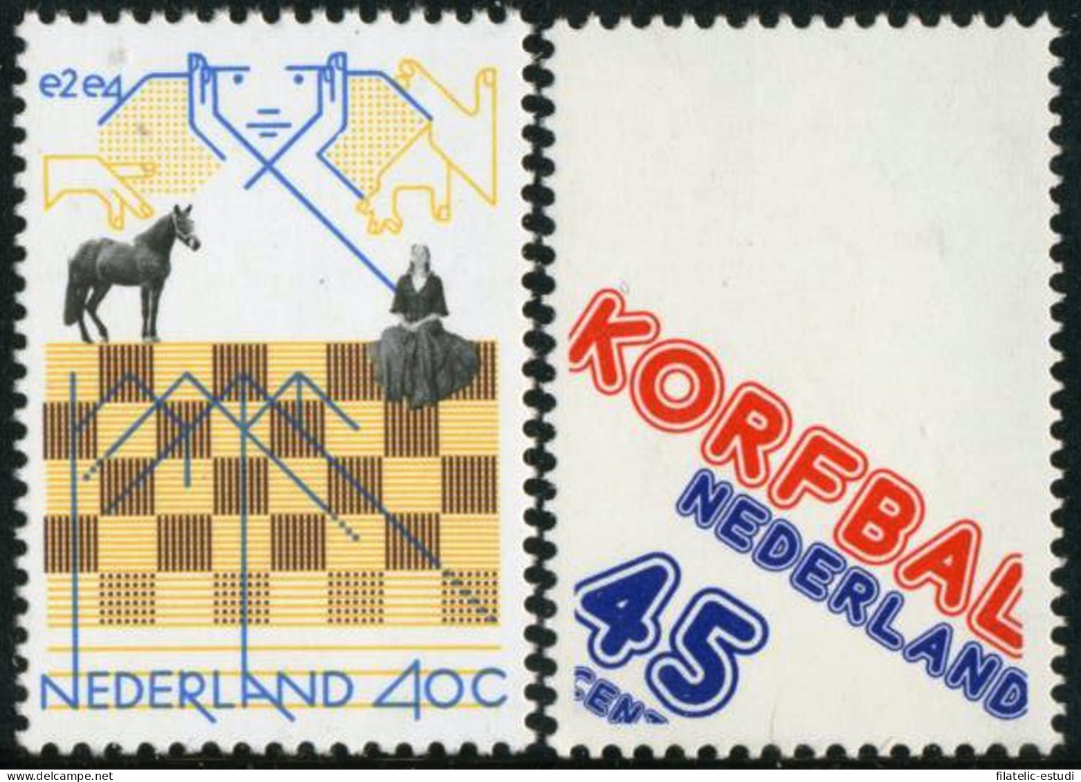 AJZ1 Holanda Netherlands  Nº 1092/93  1978  MNH - Altri & Non Classificati