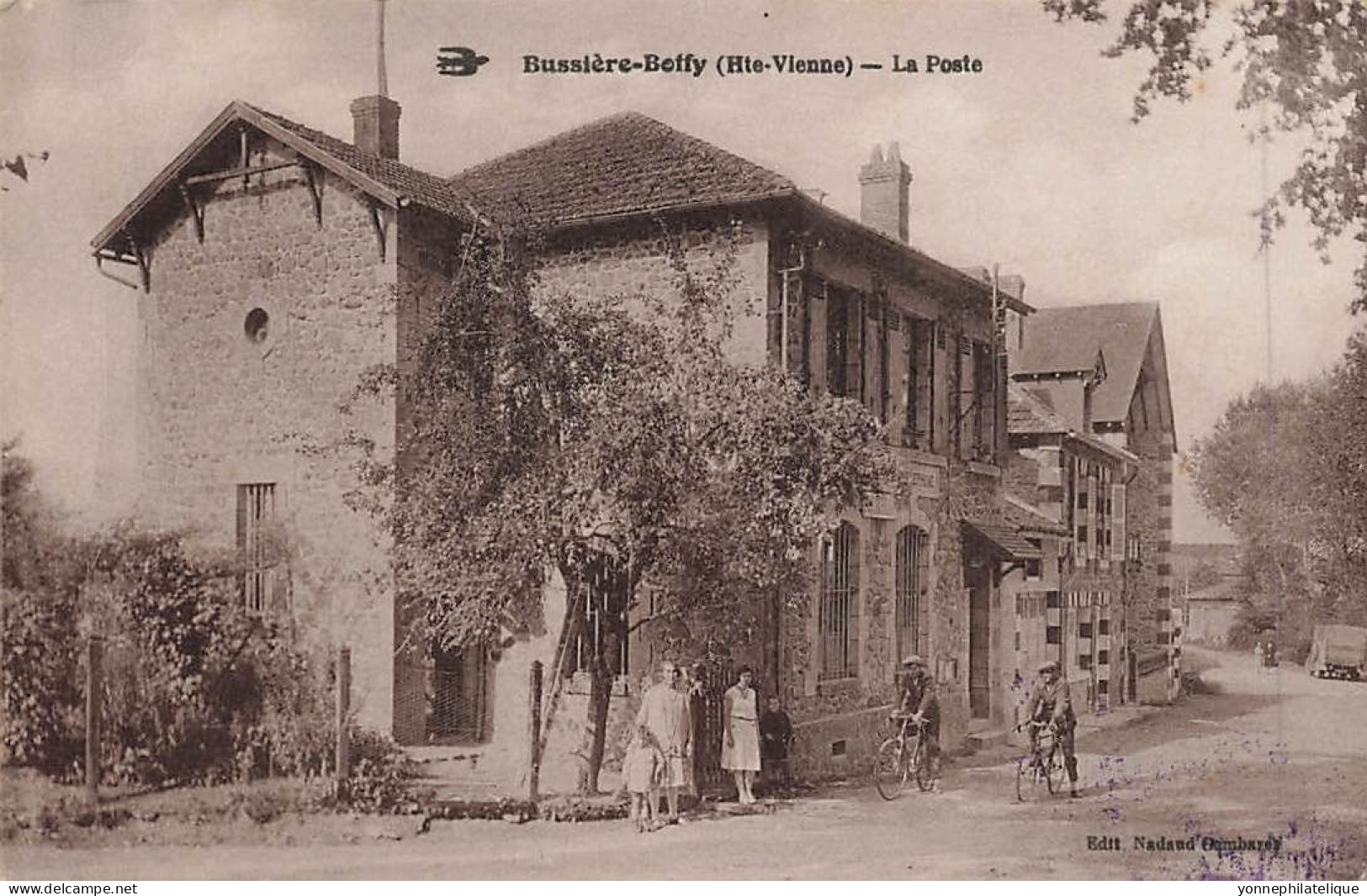 87 - HAUTE-VIENNE - BUSSIÈRE-BOFFY - La Poste - 10216 - Bussiere Poitevine