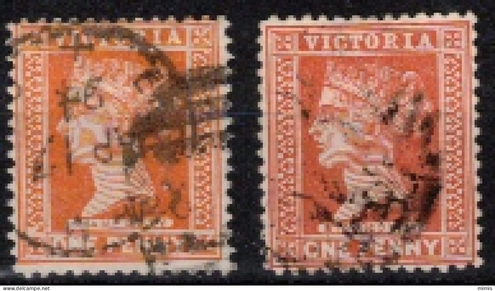 AUSTRALIE    VICTORIA    1890  N° 101 - 102 ?   Oblitérés - Used Stamps