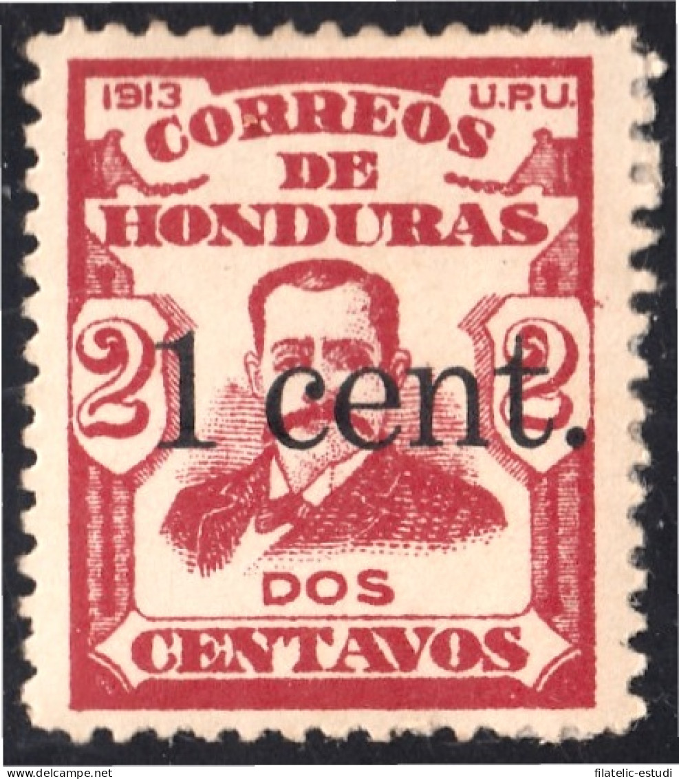 Honduras 139 1913/15 Gral. Terenzio Sierra Sin Goma - Honduras