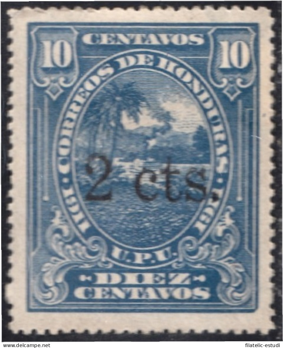 Honduras 124 1913 Timbres De 1911 Paisaje Hondureño UPU MH - Honduras