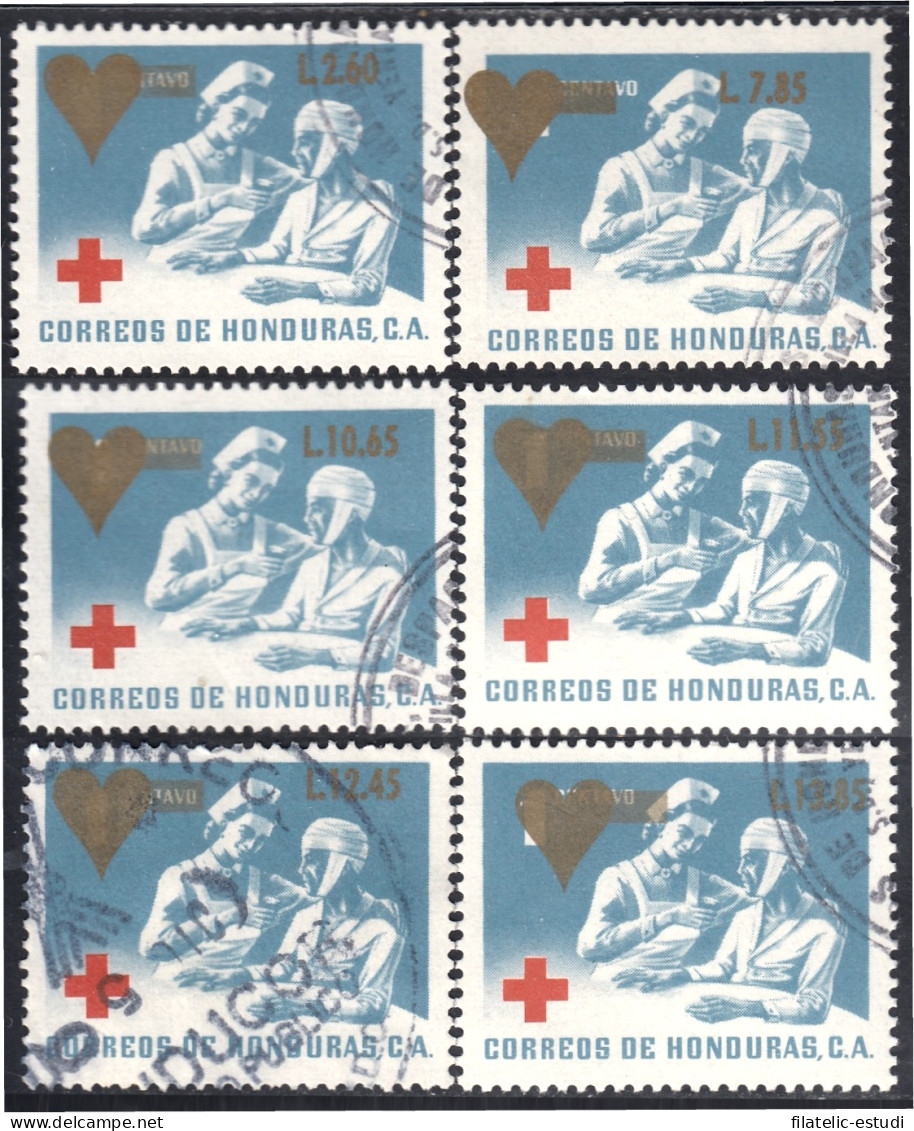 Honduras 296/01 1999 Cruz Roja Usados - Honduras