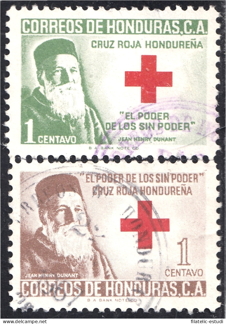 Honduras 4/5 1965 Beneficencia Cruz Roja Hondureña Jean Henry Dunant Beneficen - Honduras