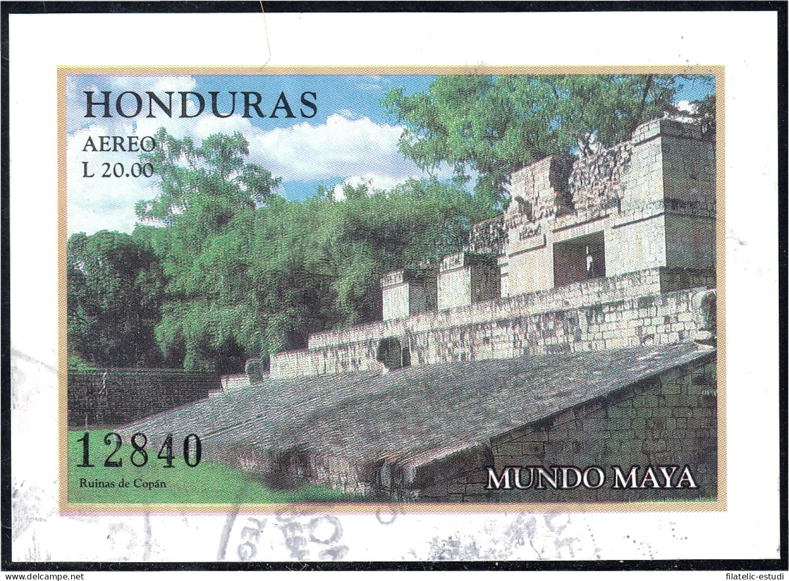 Honduras HB 57 1998 Mundo Maya Usados - Honduras