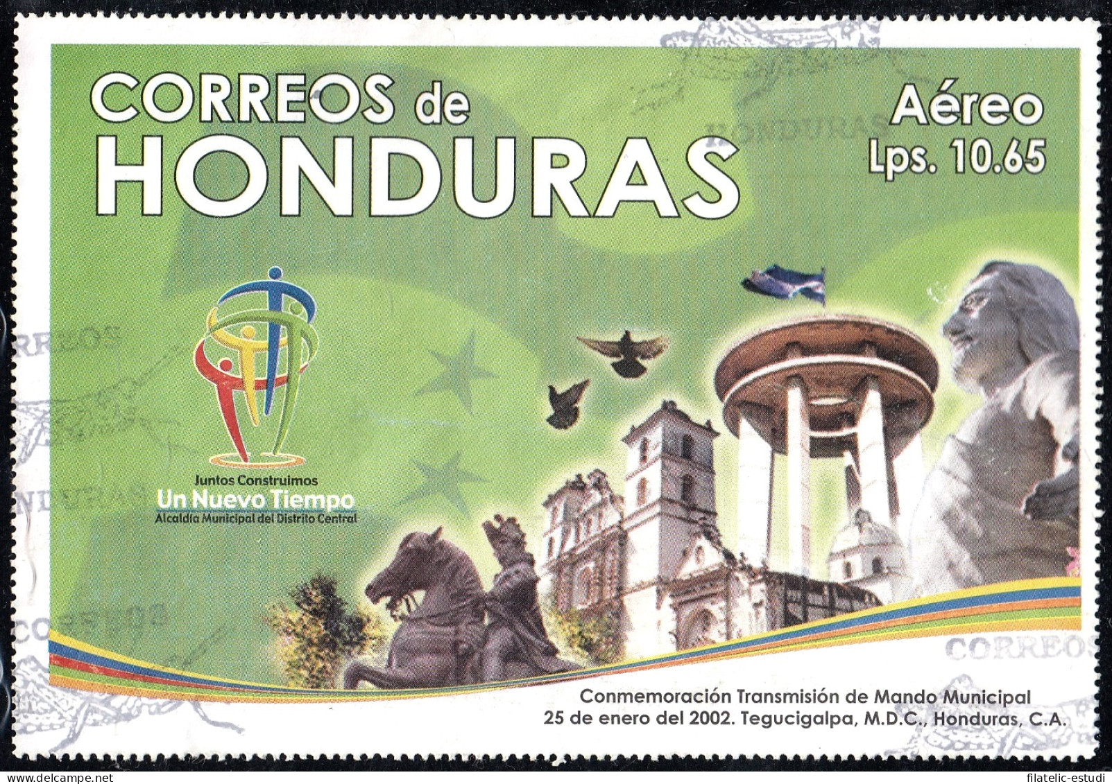 Honduras HB 67 2002 Alcaldía Municipal Del Distrito Central Usados - Honduras