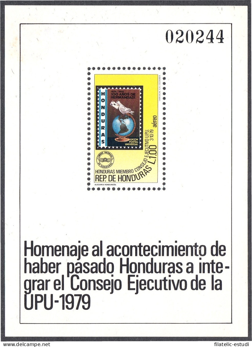 Honduras HB 33 1983 Honduras Integra El Consejo Ejecutivo De La UPU MNH - Honduras