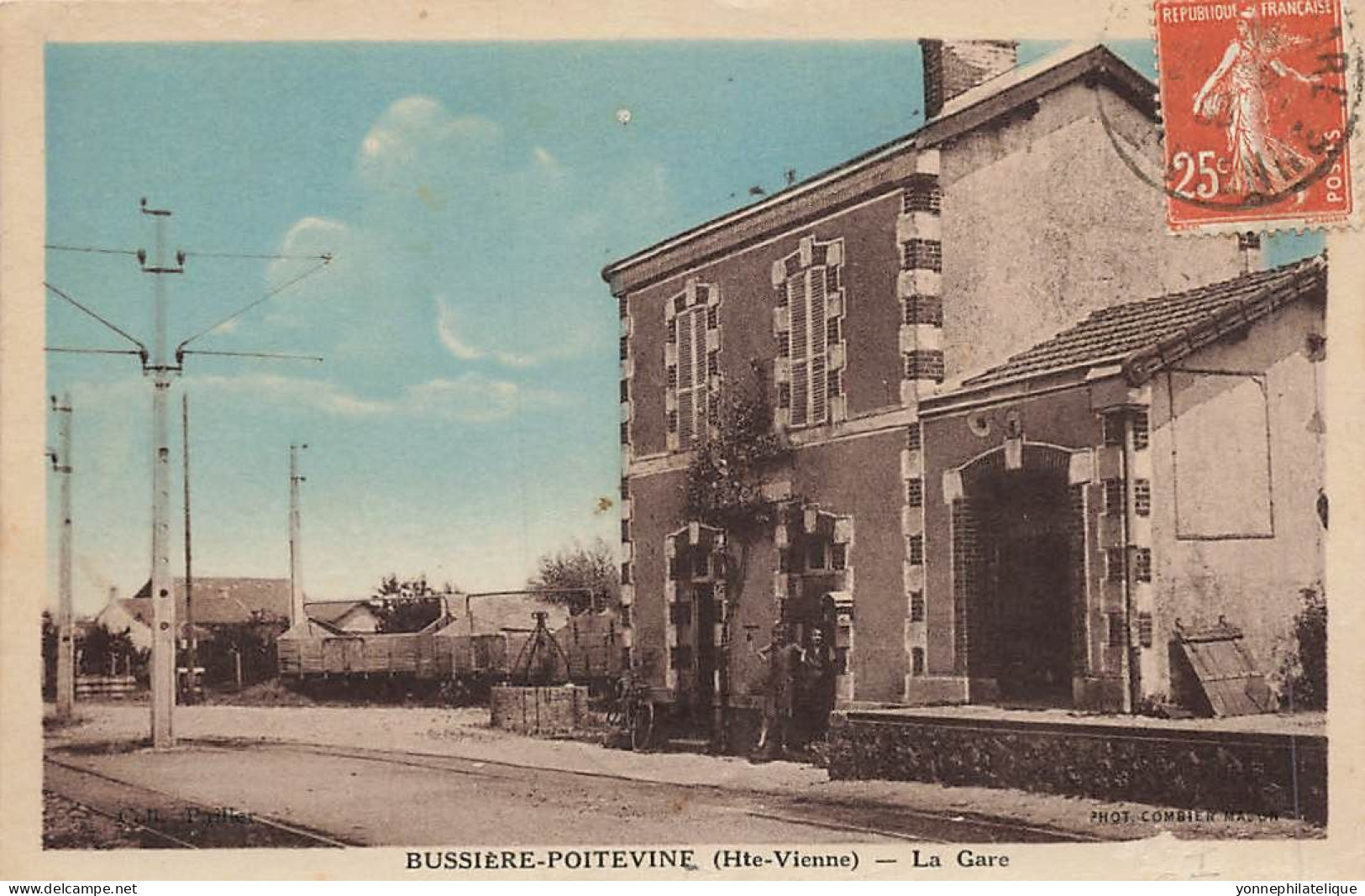 87 - HAUTE-VIENNE - BUSSIÈRE-GALANT - La Gare - 10221 - Bussiere Poitevine