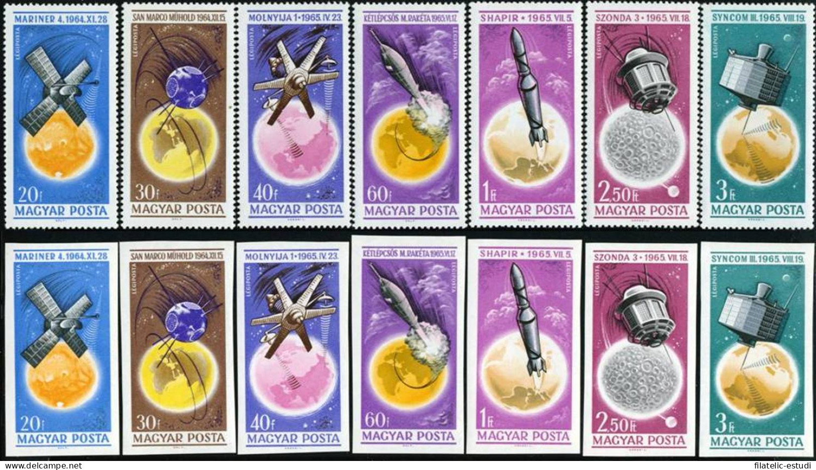 AST Hungría Hungary  Nº A 272/78 + HB 58 Dentada Y Sin Dentar MNH - Andere & Zonder Classificatie