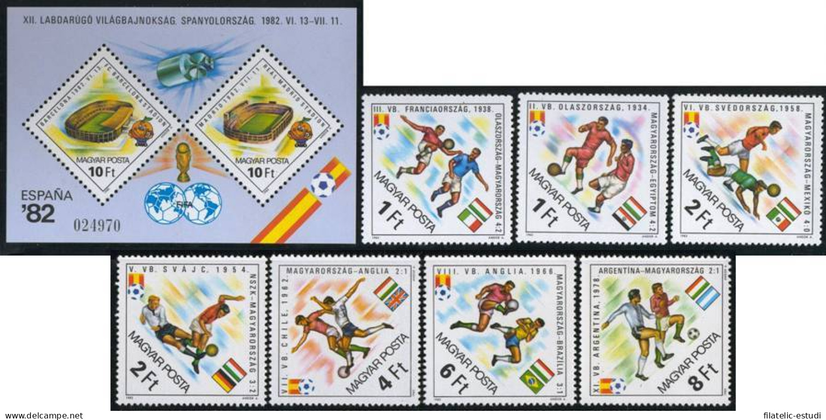 DEP6  Hungría Hungary  Nº 2798/04 + HB 158    MNH - Altri & Non Classificati