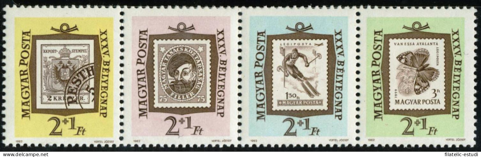 DEP1/FAU2  Hungría Hungary  Nº 1526/29  1962   MNH - Sonstige & Ohne Zuordnung