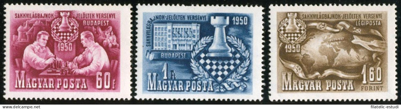 AJZ1  Hungría  Hungary Nº 946/47 + A   1950   MNH - Otros & Sin Clasificación