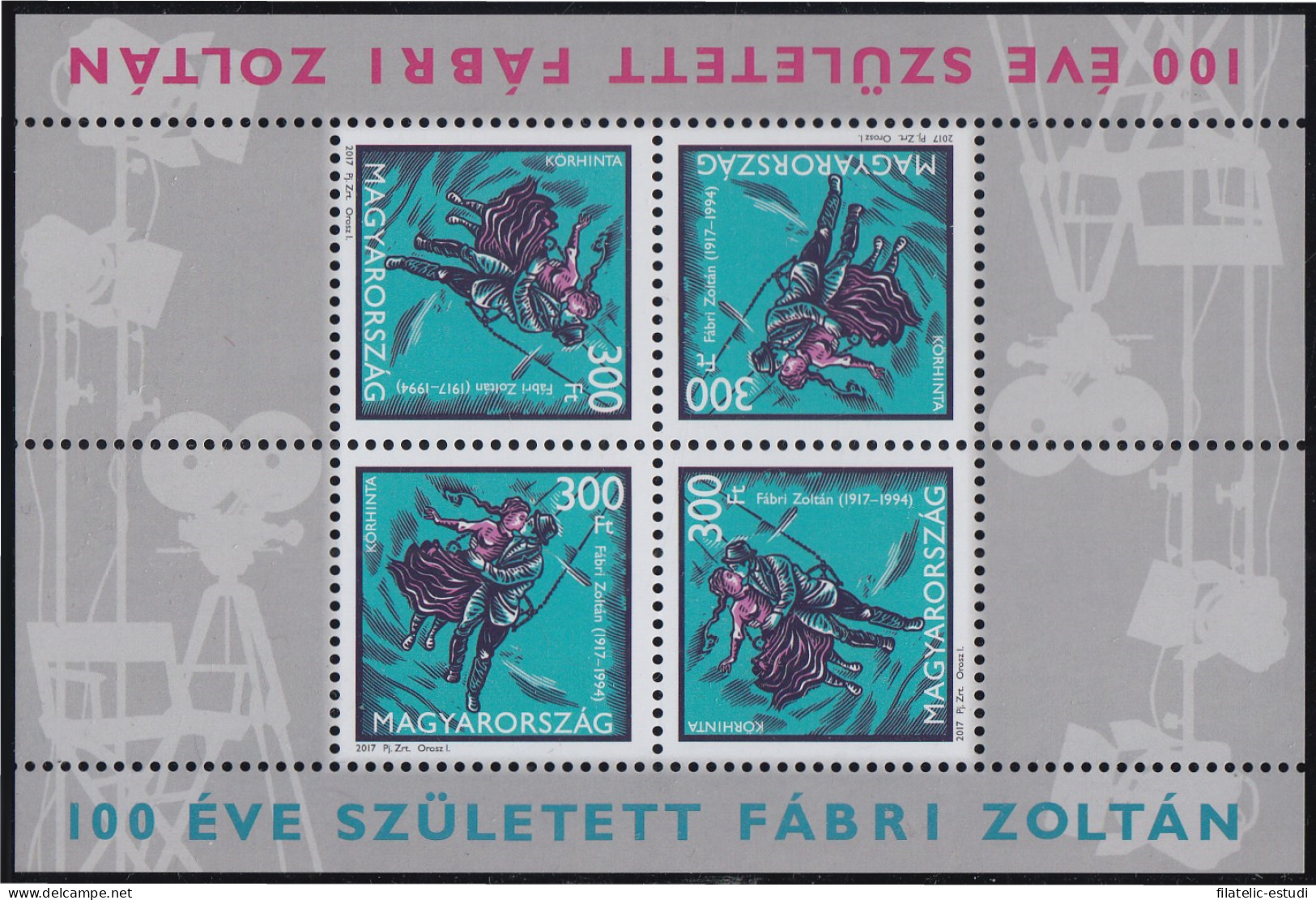 Hungría Hungary HB 1994 Fabri Zoltan Director De Cine MNH - Otros & Sin Clasificación