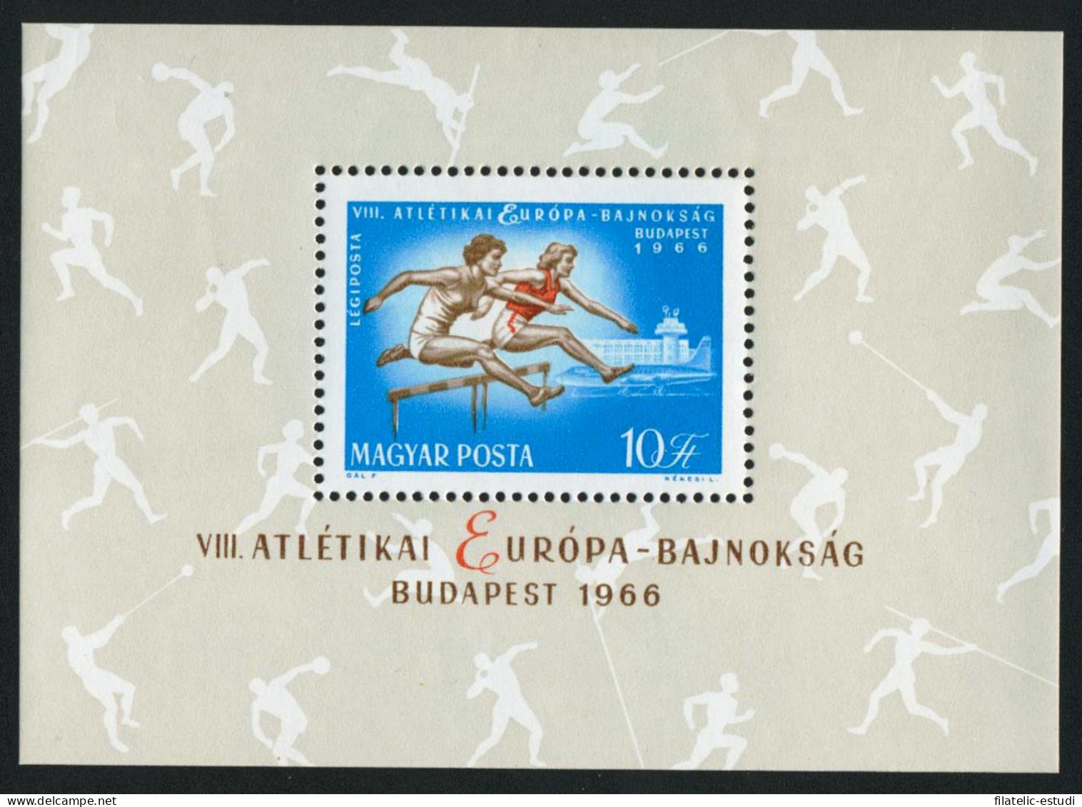 DEP3 Hungría Hungary  HB 60  1966  MNH - Other & Unclassified