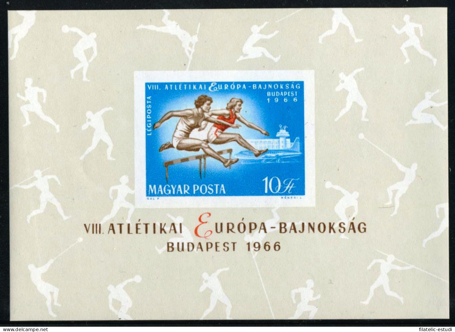 DEP4 Hungría Hungary  HB 60  Sin Dentar  1966  MNH - Autres & Non Classés