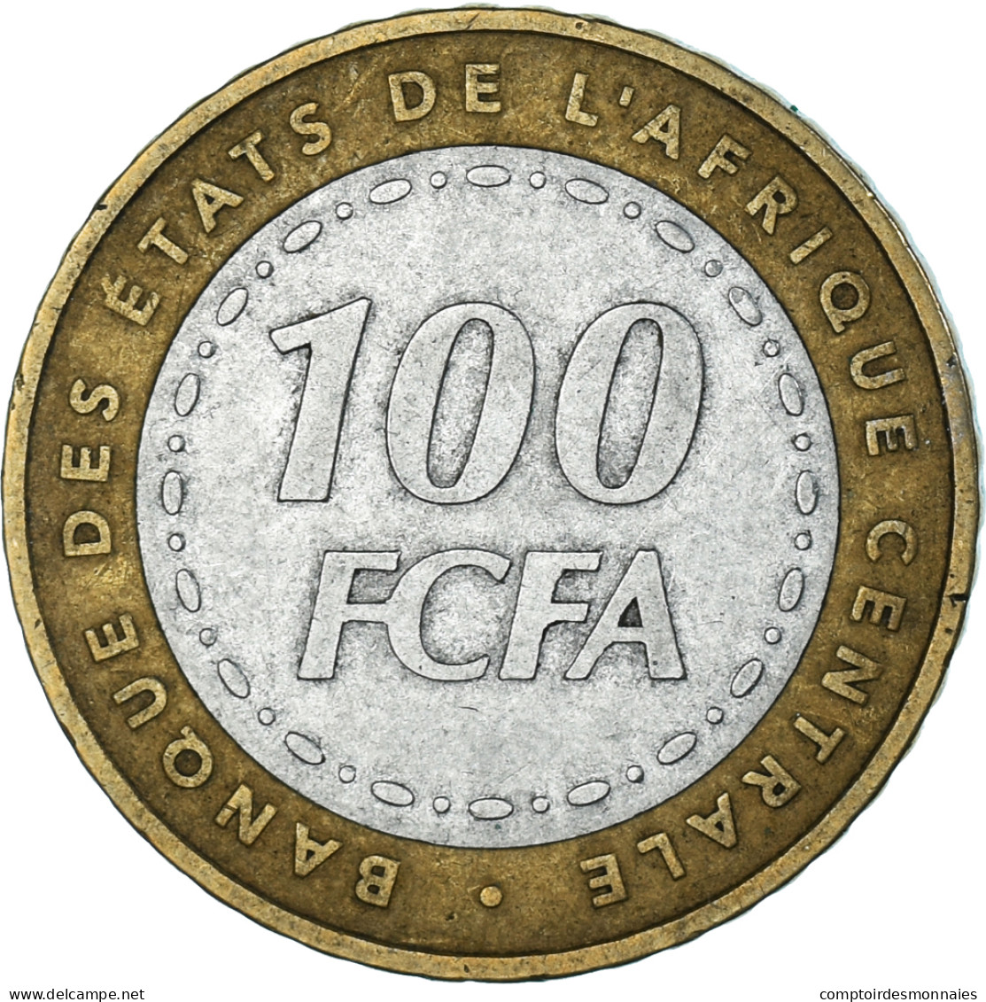 Monnaie, États De L'Afrique Centrale, 100 Francs, 2006 - Cameroon