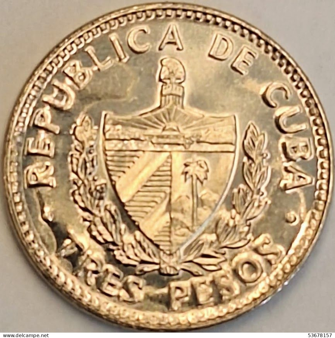 Cuba - 3 Pesos 1995, KM# 346a (#3578) - Kuba