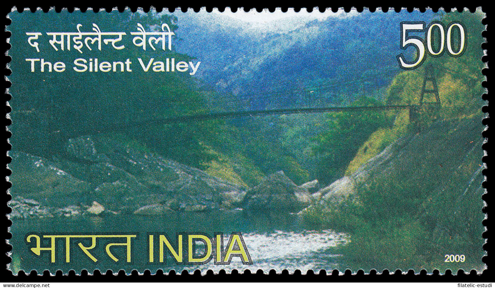 India 2197 2009 Parque Nacional Valle Del Silencio MNH - Andere & Zonder Classificatie