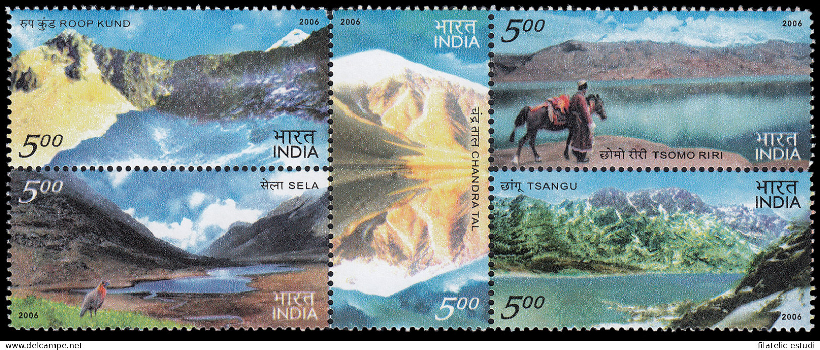 India 1930/34 2006 Lagos Del Himalaya MNH - Autres & Non Classés