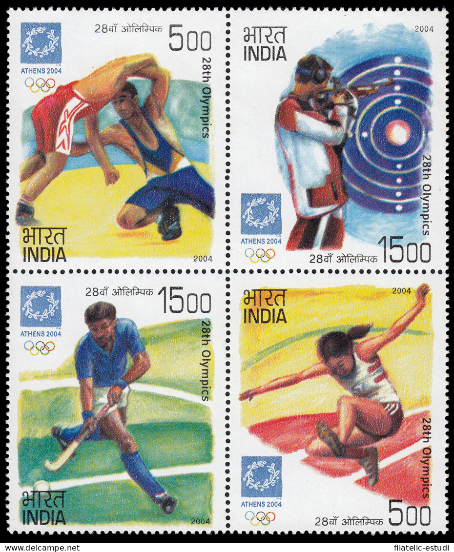 India 1798/01 2004 Juegos Olímpicos De Atenas MNH - Autres & Non Classés
