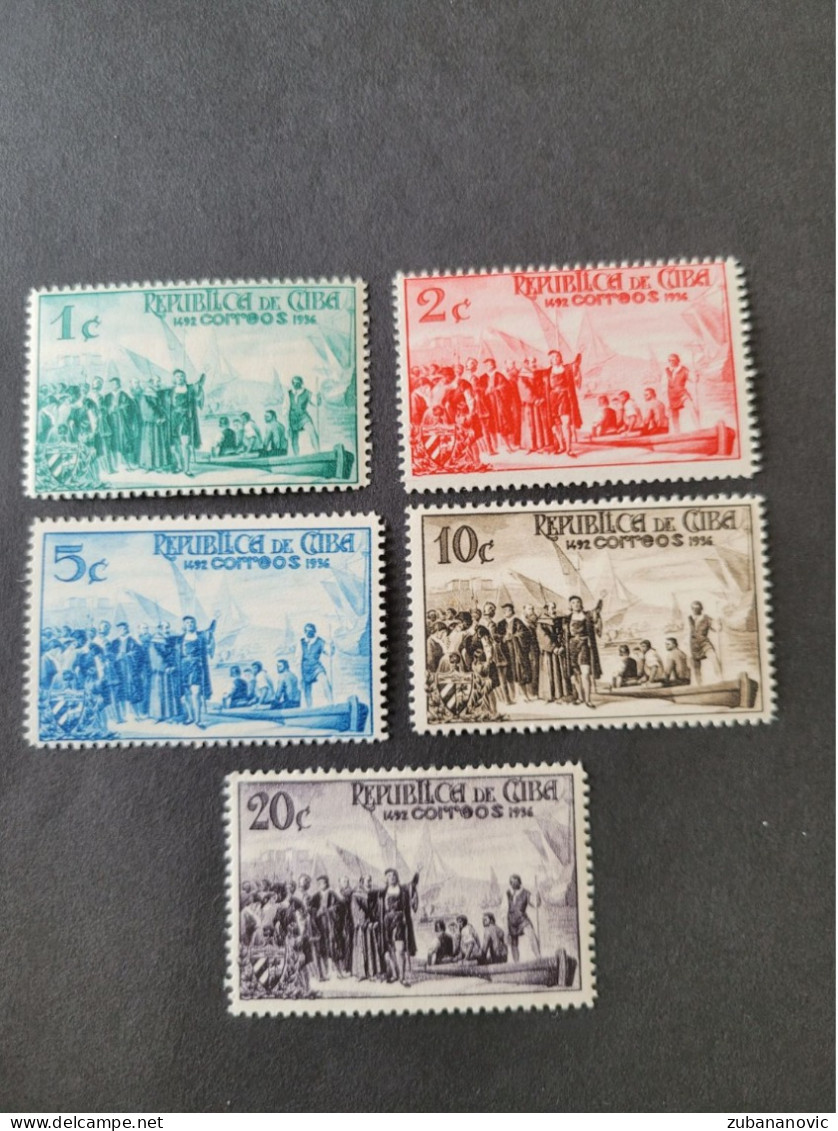 Cuba 1936 Columbus - Unused Stamps