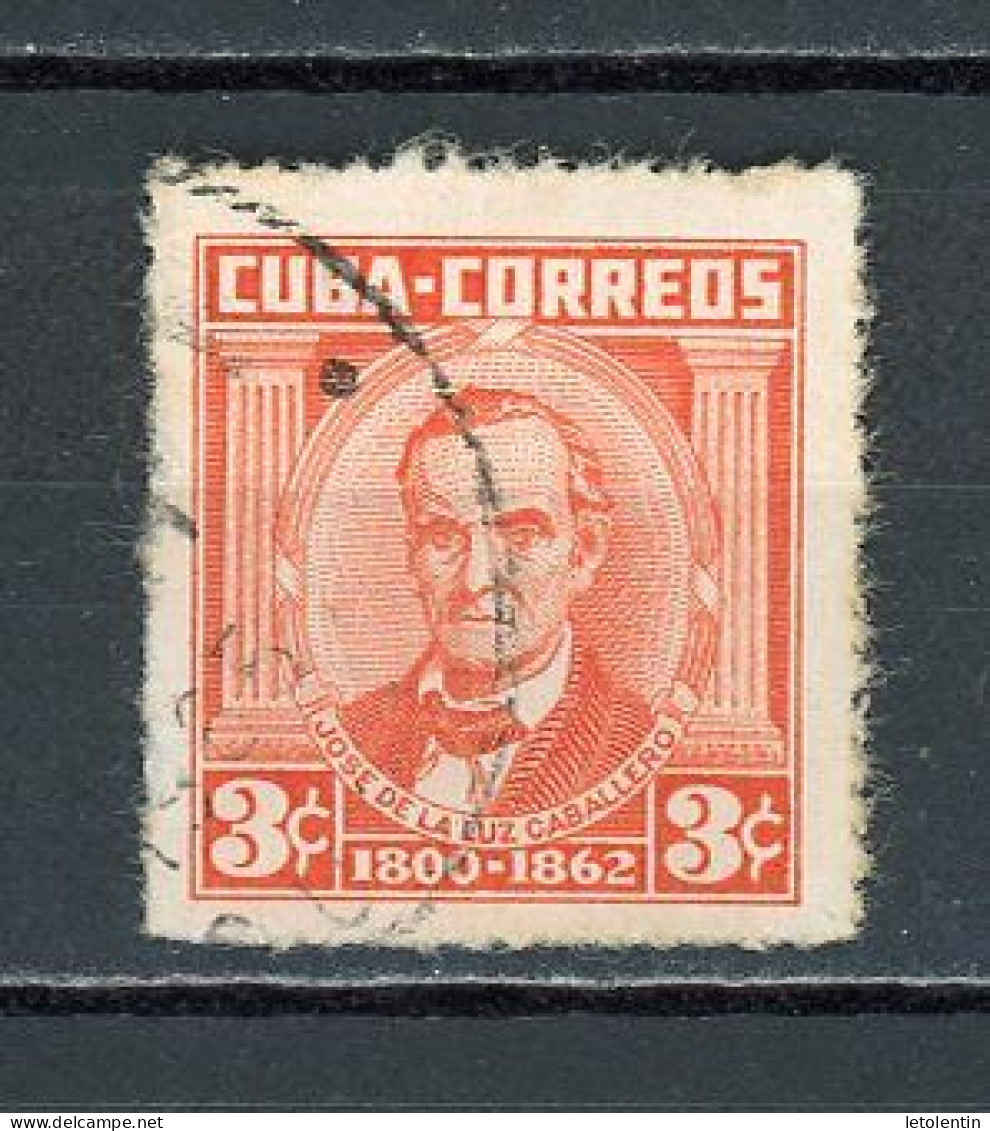 CUBA -  CÉLÉBRITÉ  N°Yt 696A Obli. - Used Stamps