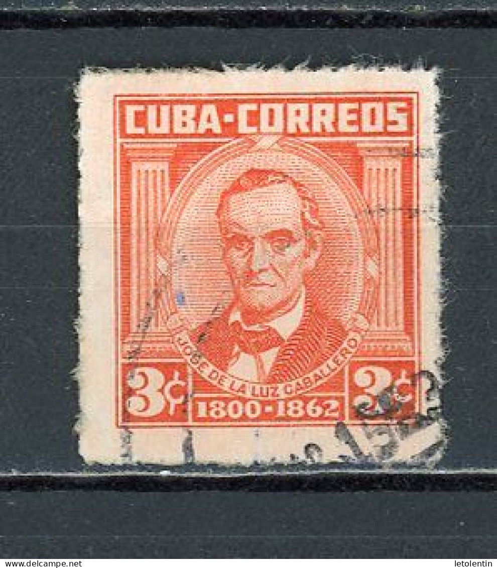 CUBA -  CÉLÉBRITÉ  N°Yt 696A Obli. - Usados