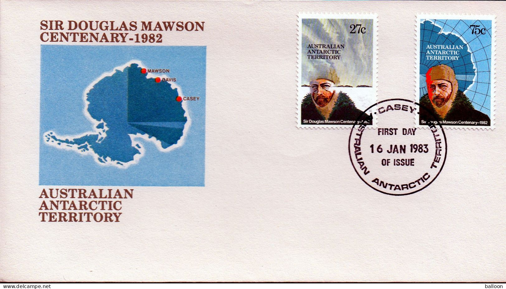 Antarctique - AAT - Territoire Antarctique Australien - 1982 - Timbres Et Premier Jour - Collections, Lots & Séries