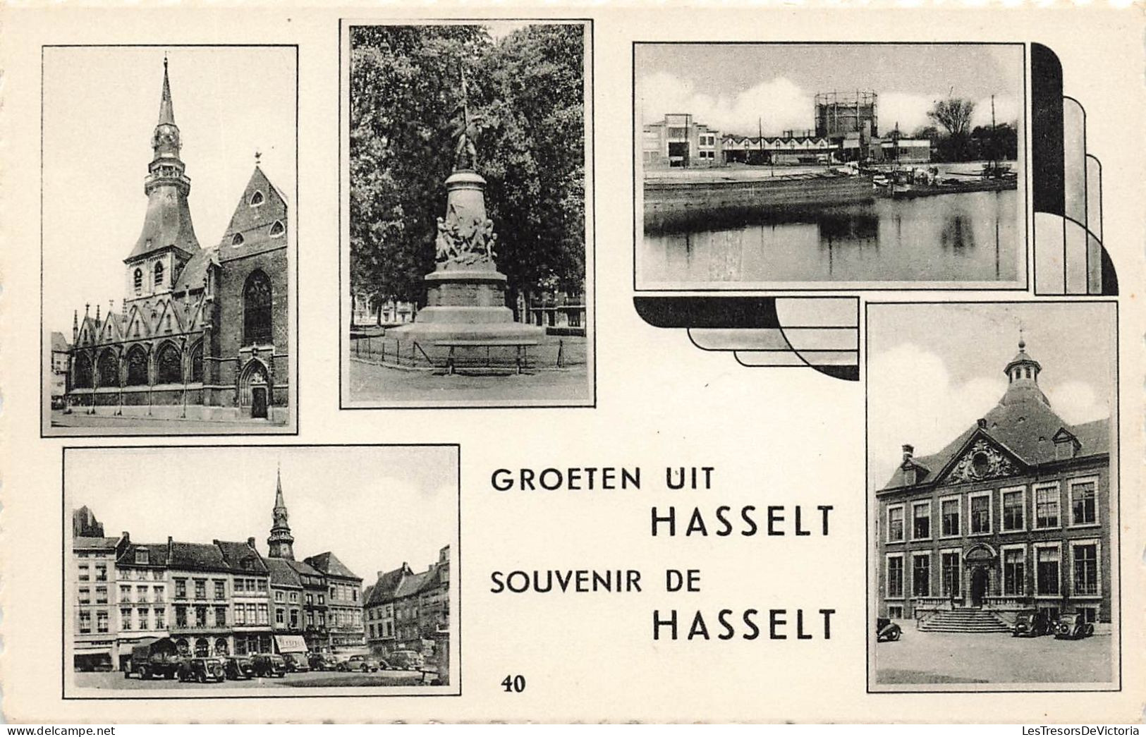 BELGIQUE - Souvenir De Hasselt - Groeten Uit Hasselt - Multivues De Différents  - Carte Postale Ancienne - Hasselt