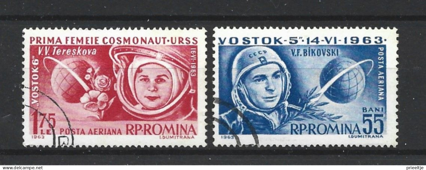 Romania 1963 Space Y.T. A 175/176 (0) - Usado