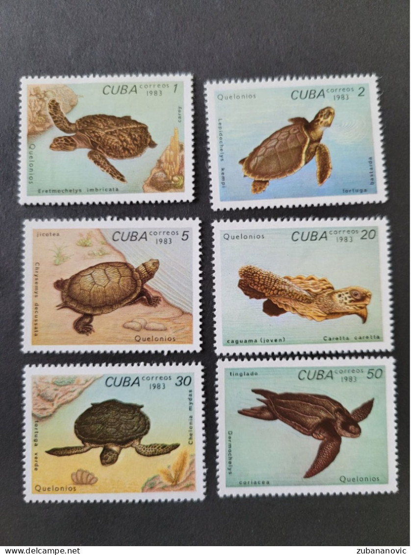 Cuba 1983 Turtles - Tortues