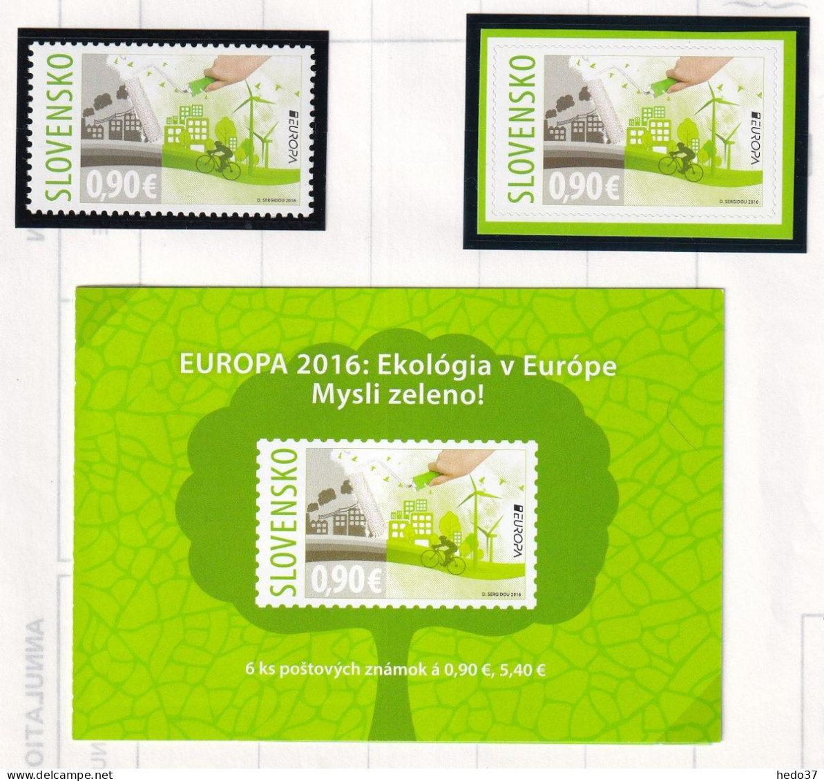 EUROPA 2016 - Slovaquie N°690 & Carnet - Neuf ** Sans Charnière - TB - 2016