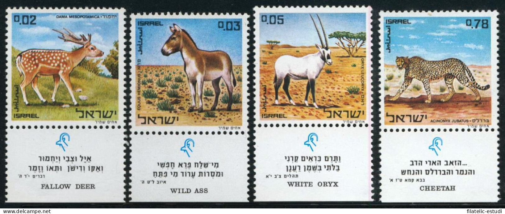 FAU2/S Israel 432/35 Fauna - Andere & Zonder Classificatie