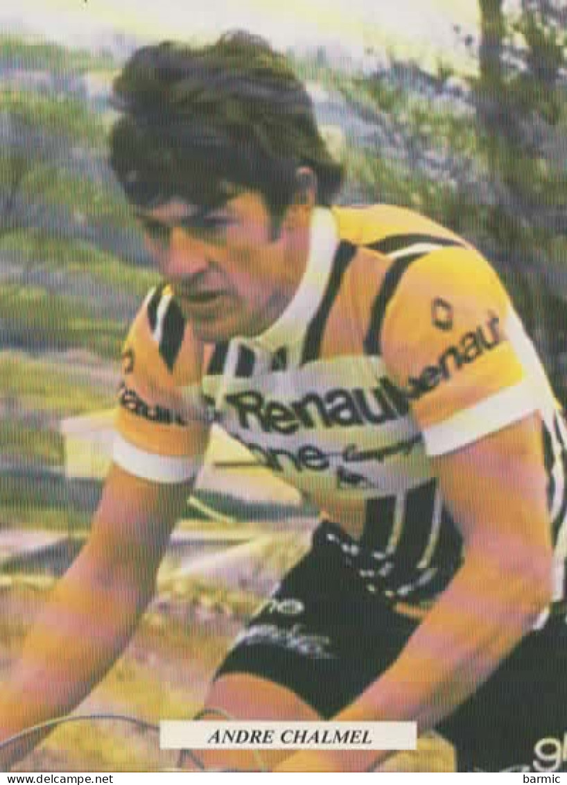 ANDRE CHALMEL, CYCLISTE FRANCAIS COULEUR   REF 14688 - Personalità Sportive