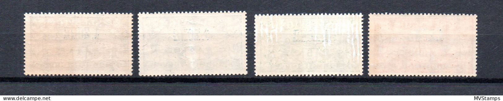 Schleswig 1920 Freimarke 25/28 Mit Aufdruck Postfrisch - Schleswig