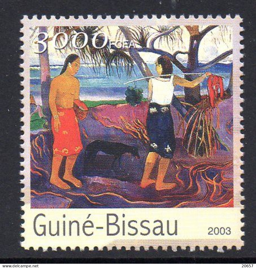 Guiné-Bissau BF 145 ( Timbre Seul ) Gauguin, Tahiti - Otros & Sin Clasificación
