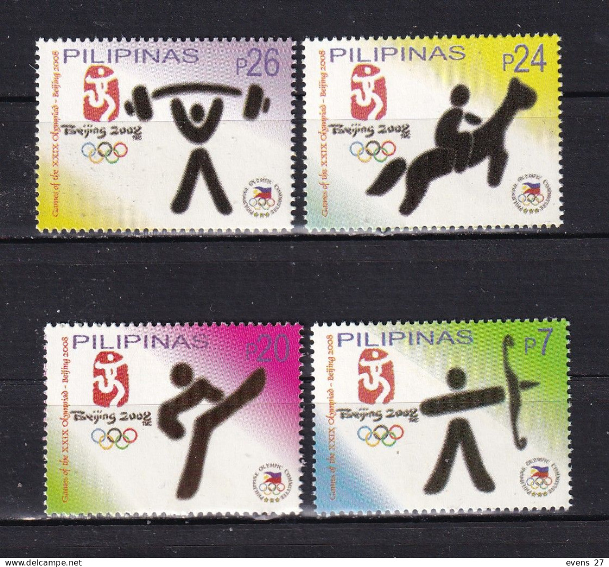 PHILIPPINES-2008-BEIJING OLYMPICS -MNH - Zomer 2008: Peking