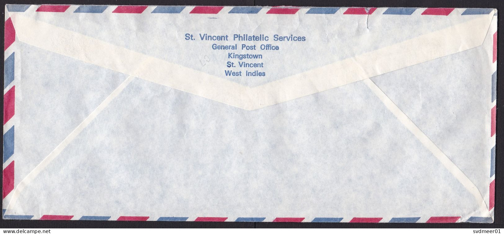 Grenadines Of St Vincent: Airmail Cover To USA, 1973, 2 Stamps, Shell, Girl Guides Uniform, Scouting (traces Of Use) - St.Vincent (...-1979)